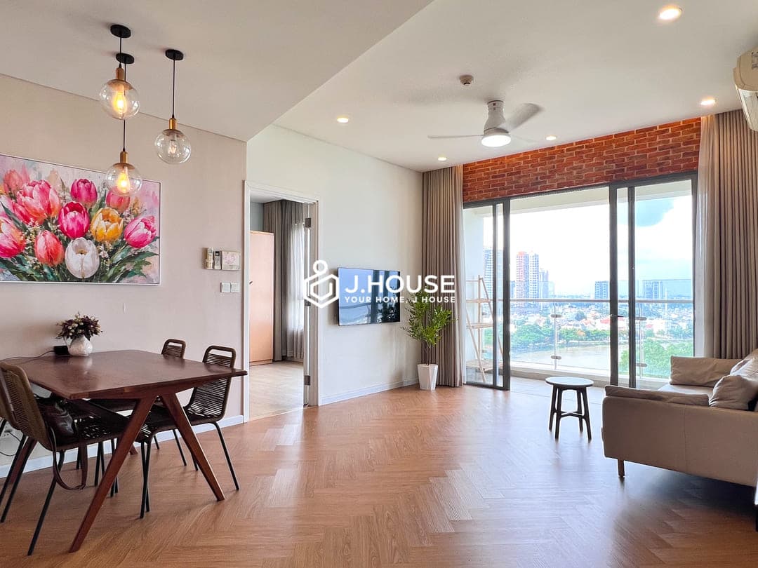 Diamond Island Apartment For Rent in HCMC - Rent 2 BR apartment with River view-0
